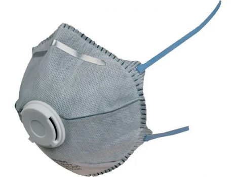 Filtrační polomaska CXS SPIRO P2, HY8626, tvarovaná s ventilkem a aktivním uhlím