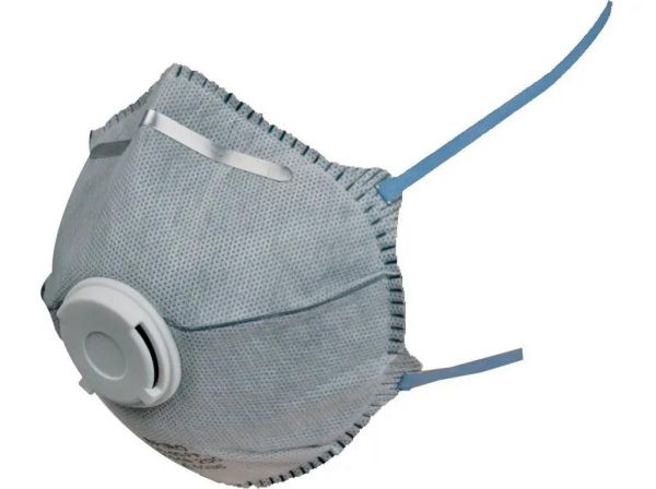 Filtrační polomaska CXS SPIRO P2, HY8626, tvarovaná s ventilkem a aktivním uhlím