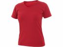Tričko CXS ELLA, dámské, krátký rukáv, červené
